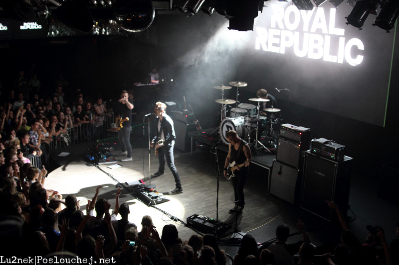koncert: ROYAL REPUBLIC - Středa 10. 10. 2012